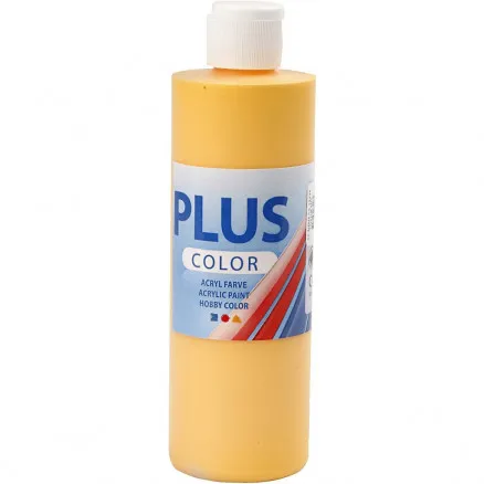 Plus Color hobbymaling, yellow sun, 250 ml/ 1 fl.